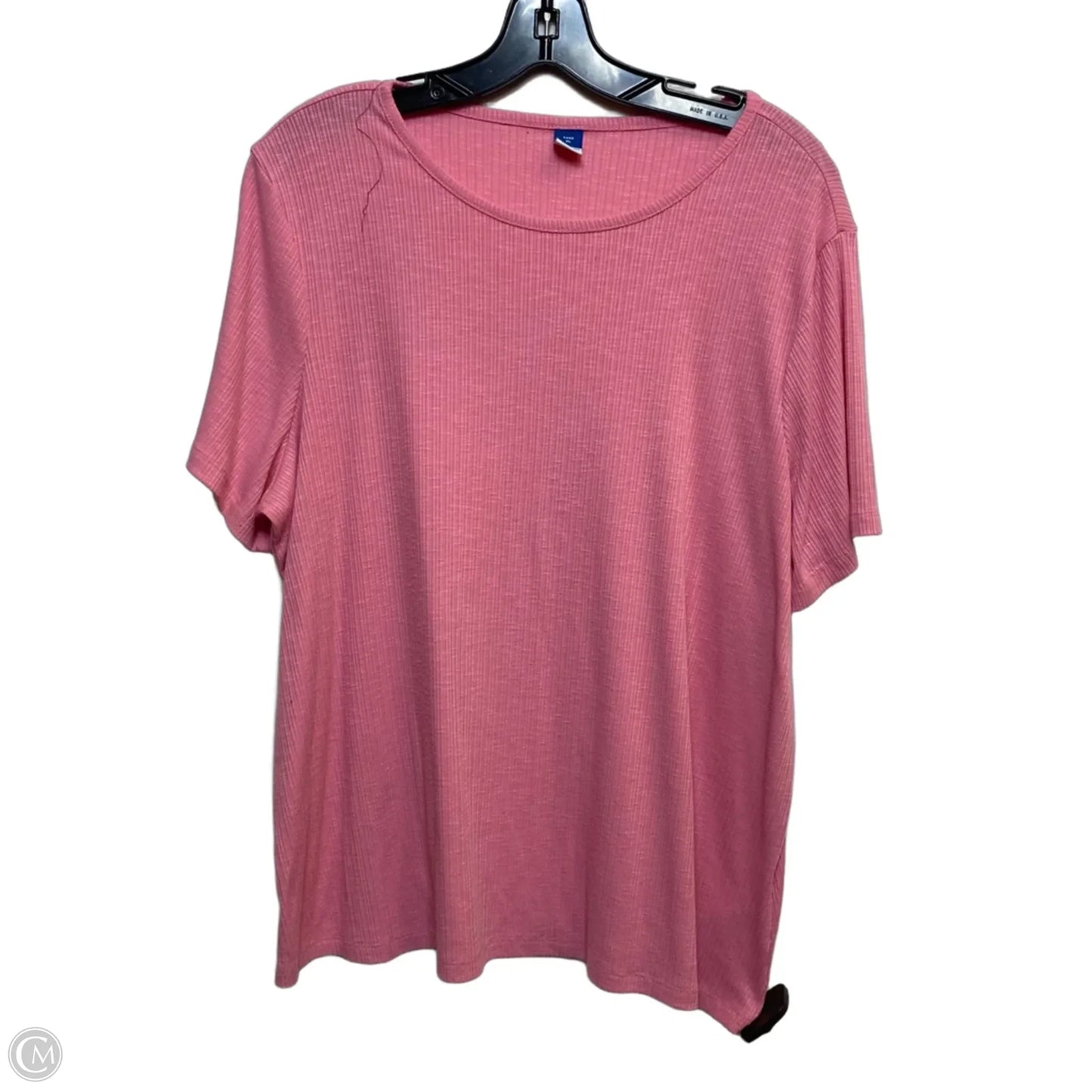 Top Short Sleeve By Old Navy In Pink, Size: Xl