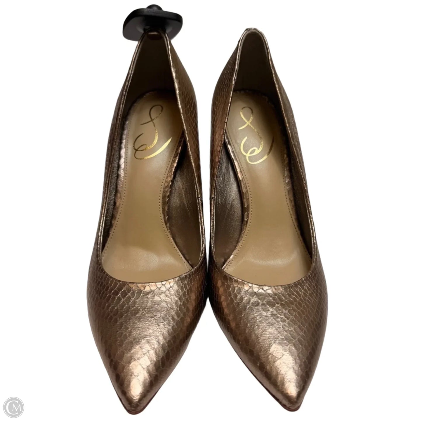 Shoes Heels Stiletto By Sam Edelman In Gold, Size: 7.5