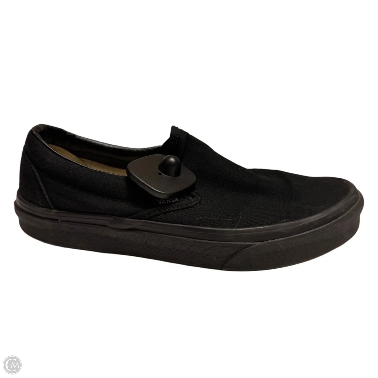 Shoes Sneakers By Vans In Black, Size: 7.5