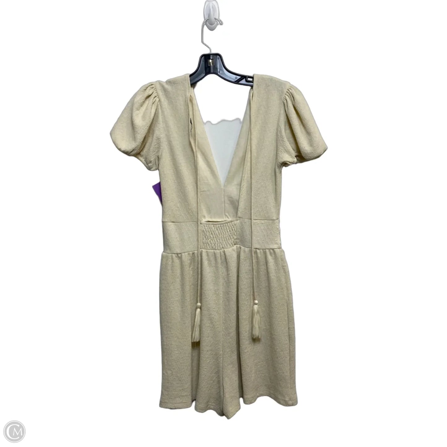 Romper By Zara In Cream, Size: S
