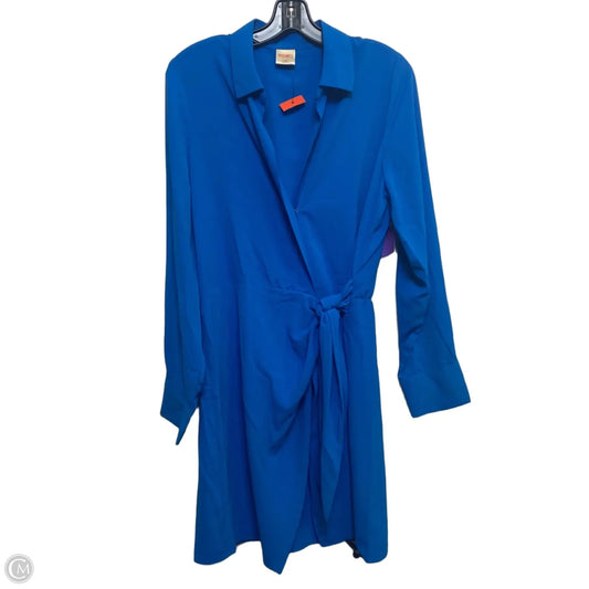Dress Casual Short By Intempo In Blue, Size: M