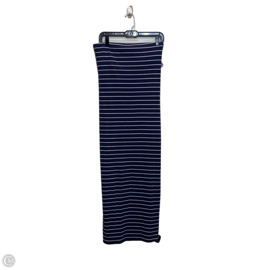 Dress Casual Maxi By A New Day In Blue & White, Size: M
