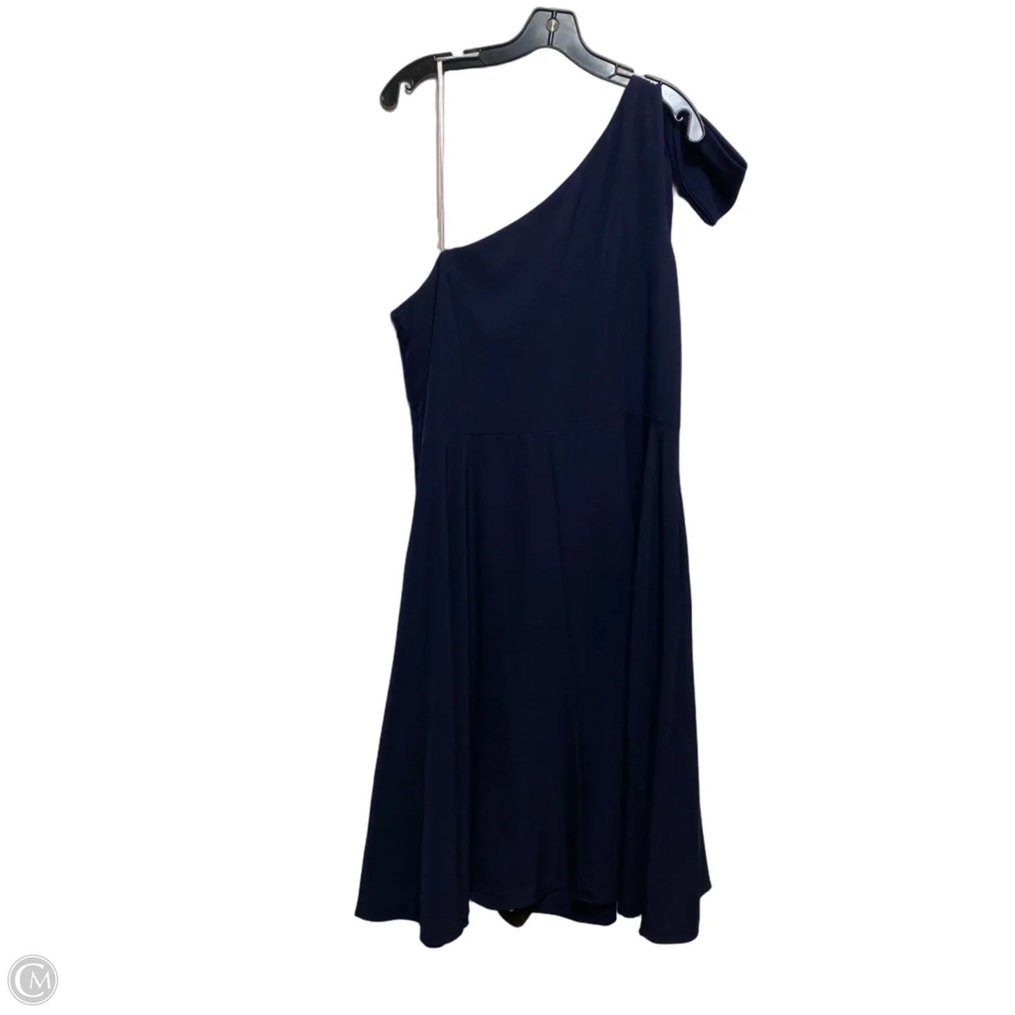 Dress Casual Midi By Gal Meets Glam In Blue, Size: 1x