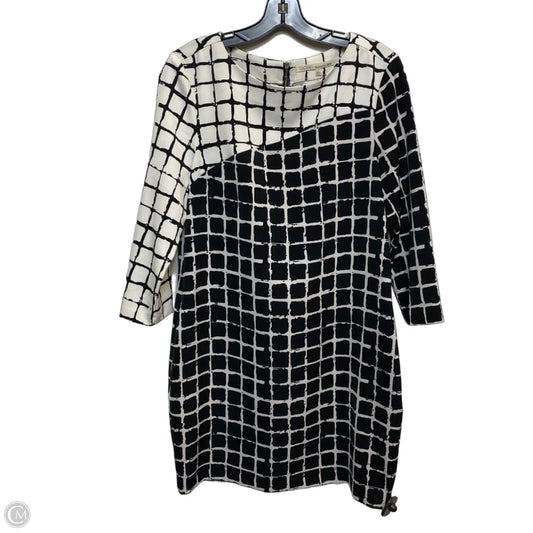 Dress Casual Short By Rachel Roy In Black & White, Size: L