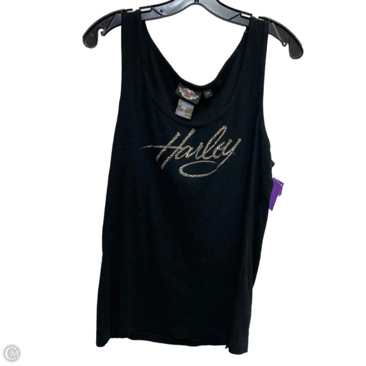 Top Sleeveless By Harley Davidson In Black, Size: 2x