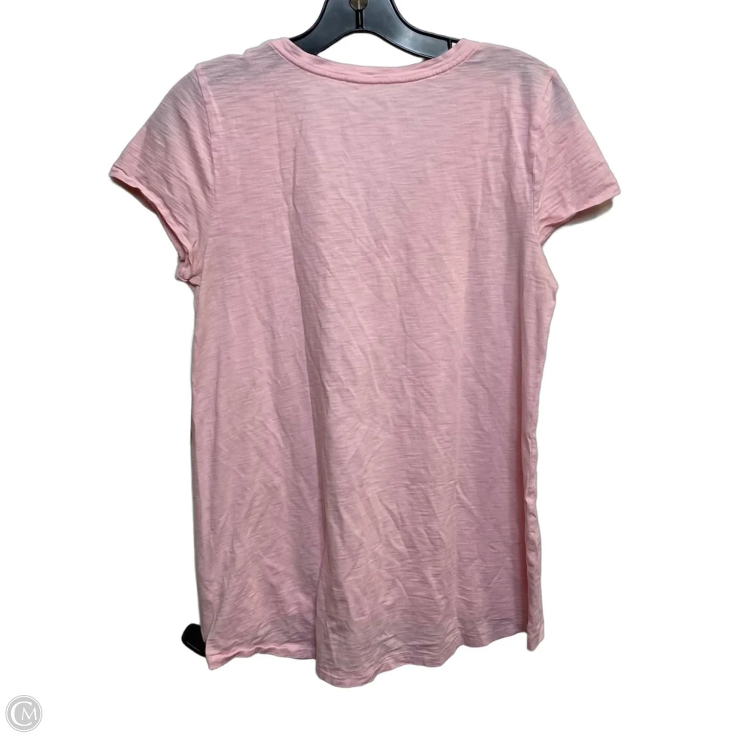Top Short Sleeve Designer By Lilly Pulitzer In Pink, Size: S