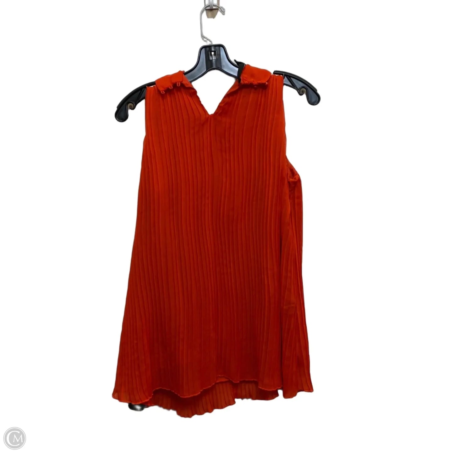 Top Sleeveless By New Directions In Orange, Size: M