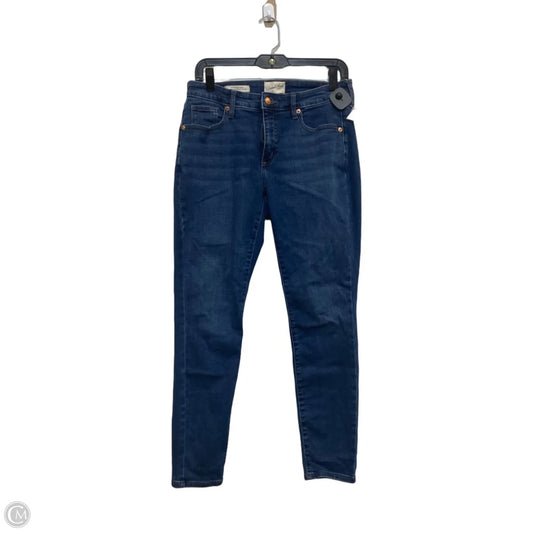 Jeans Skinny By Universal Thread In Blue Denim, Size: 10