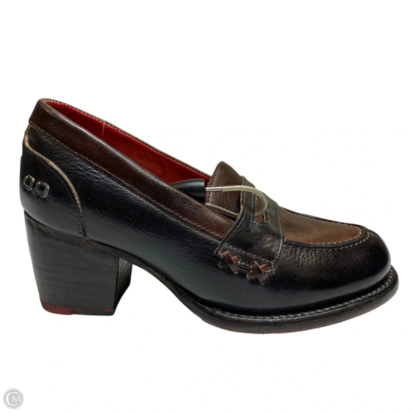 Shoes Heels Block By Bed Stu In Brown, Size: 6.5