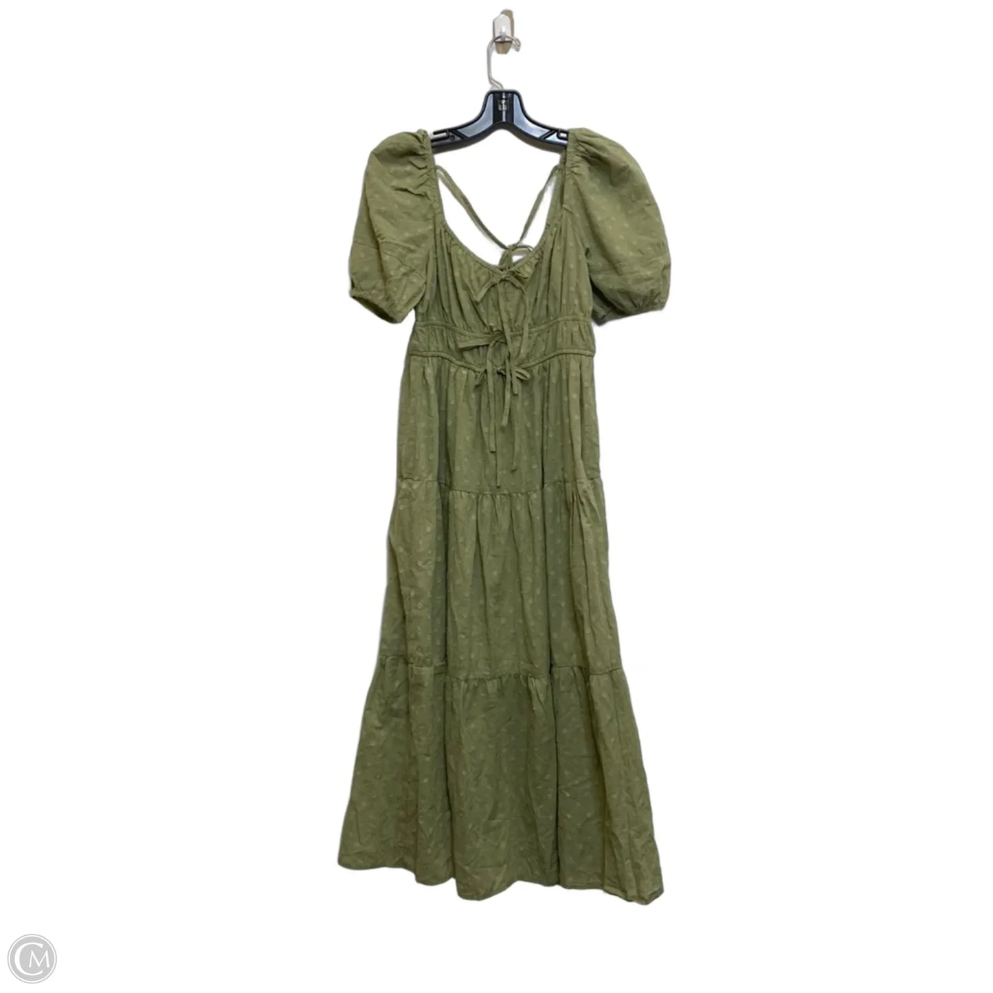 Dress Casual Maxi By Blu Pepper In Green, Size: M
