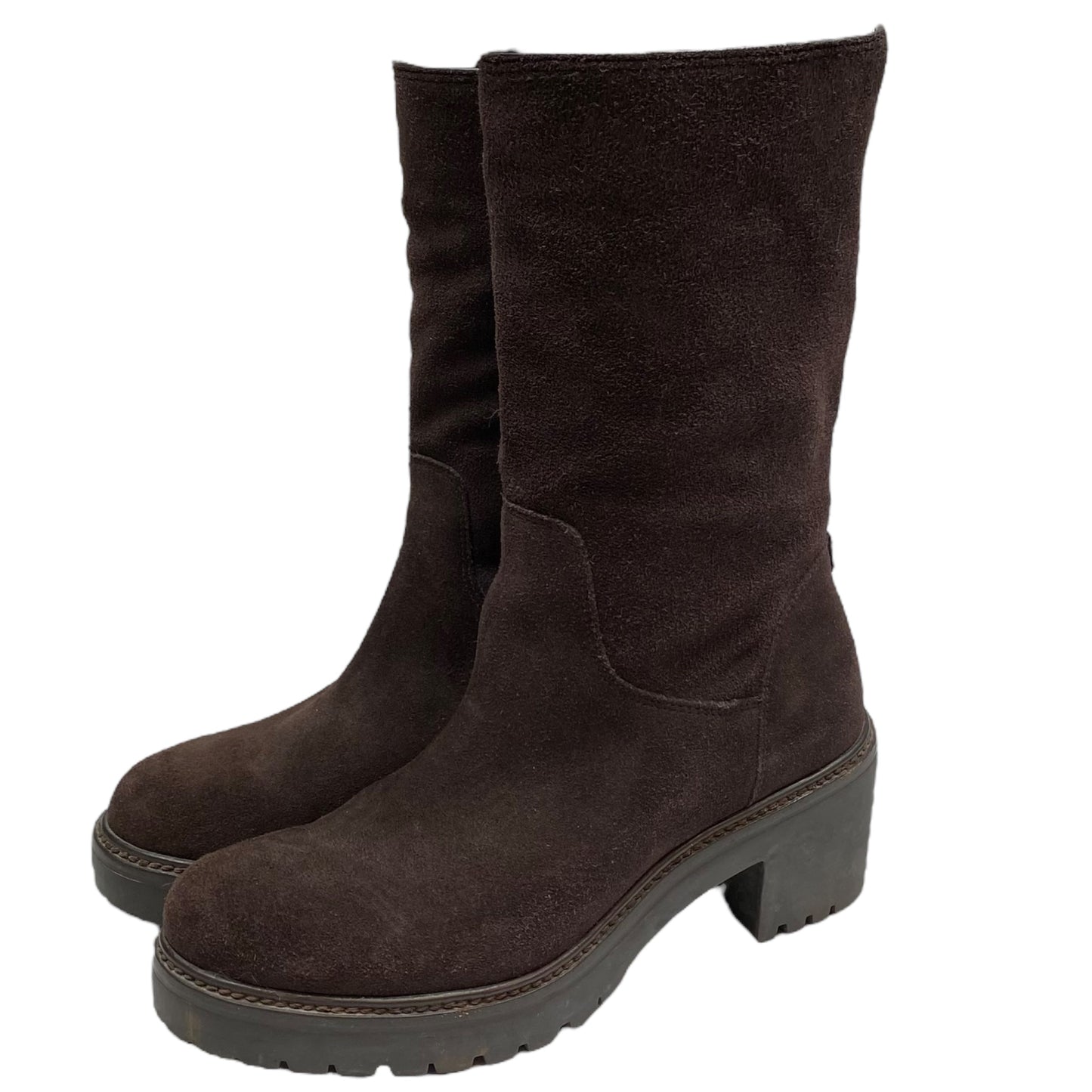 Boots Designer By Michael Kors In Brown, Size: 6