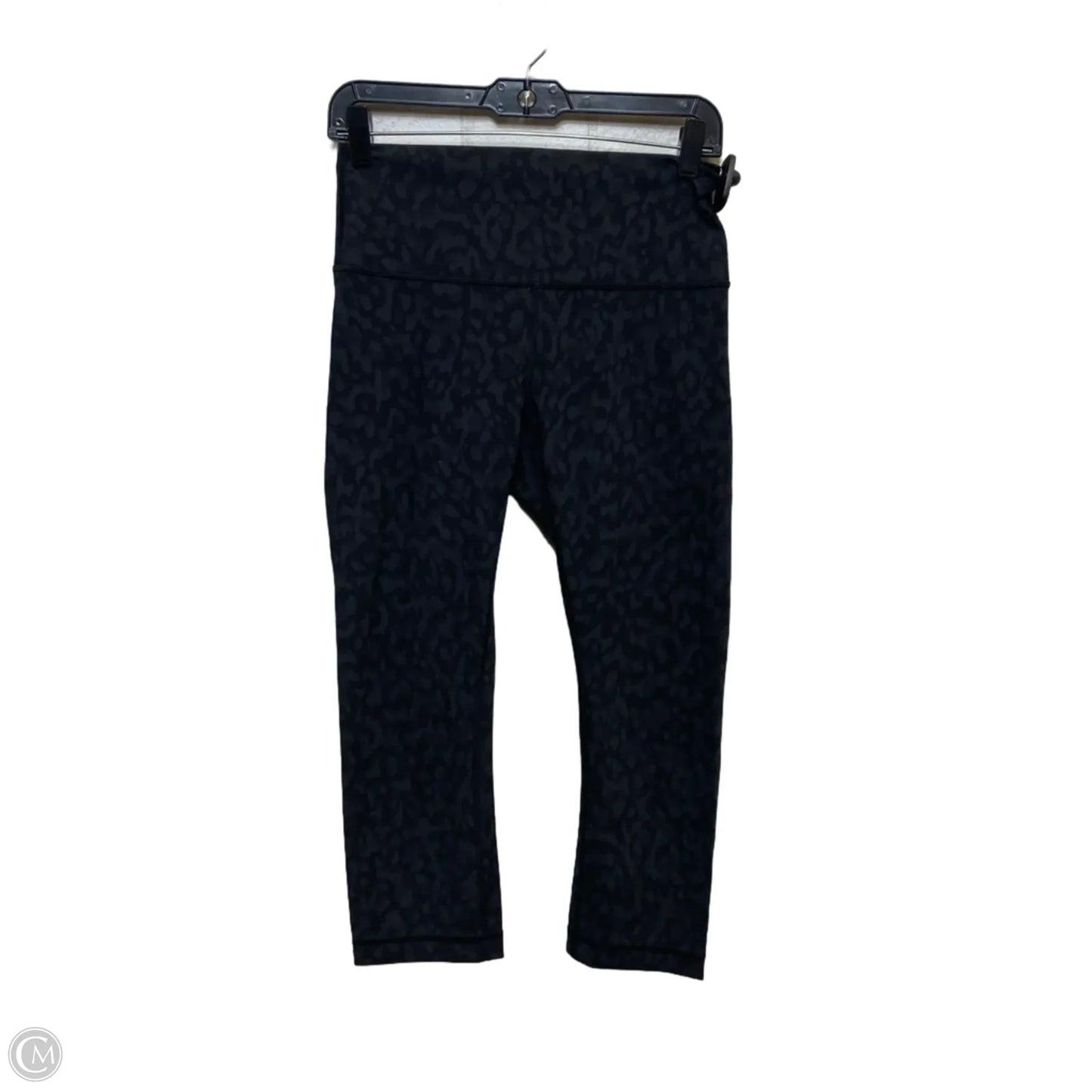 Athletic Leggings Capris Designer By Lululemon In Black, Size: M