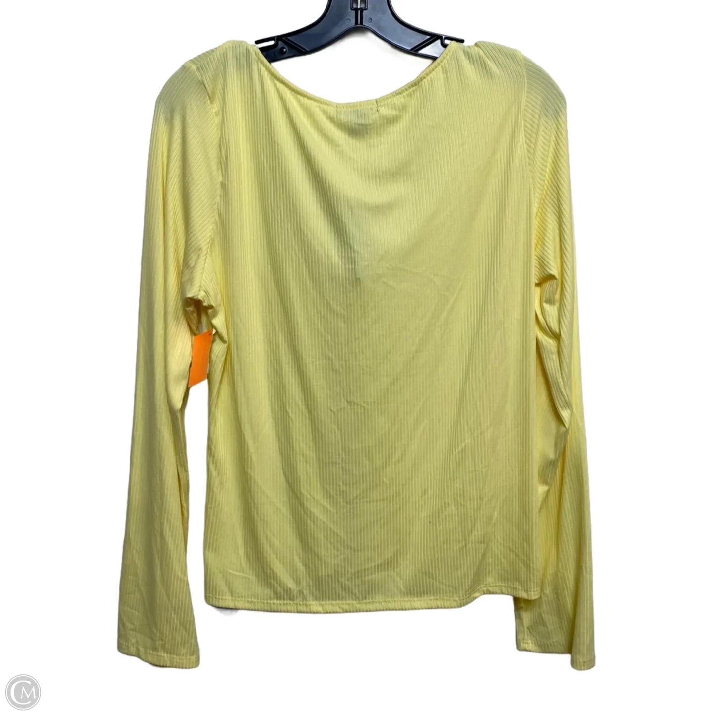 Skirt Set 2pc By Pretty Little Thing In Yellow, Size: L