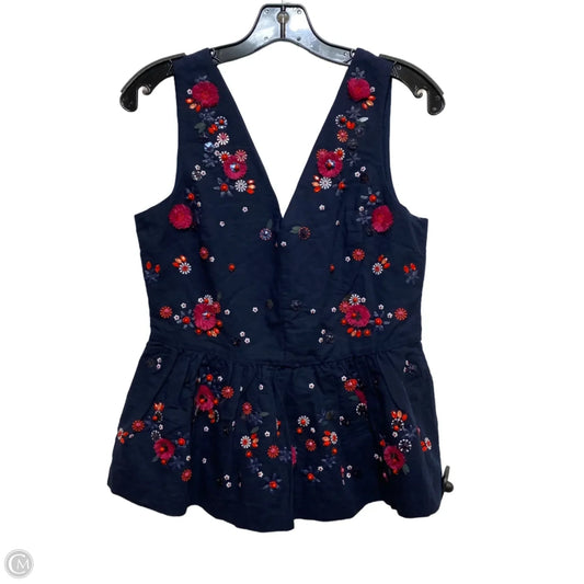 Top Long Sleeve By J. Crew In Navy, Size: S