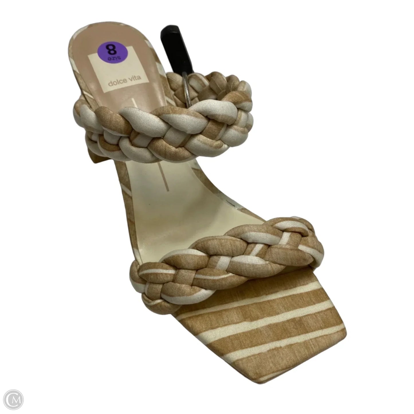 Sandals Heels Block By Dolce Vita In Tan, Size: 8