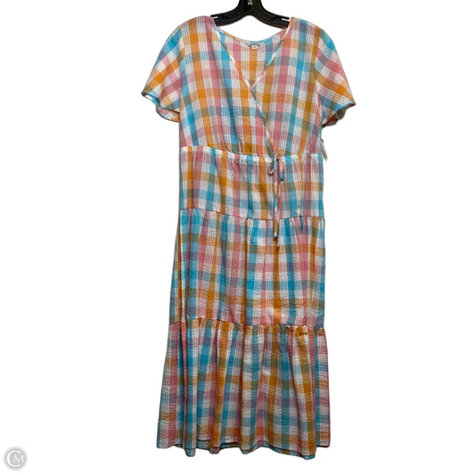 Dress Casual Maxi By Croft And Barrow In Multi-colored, Size: L