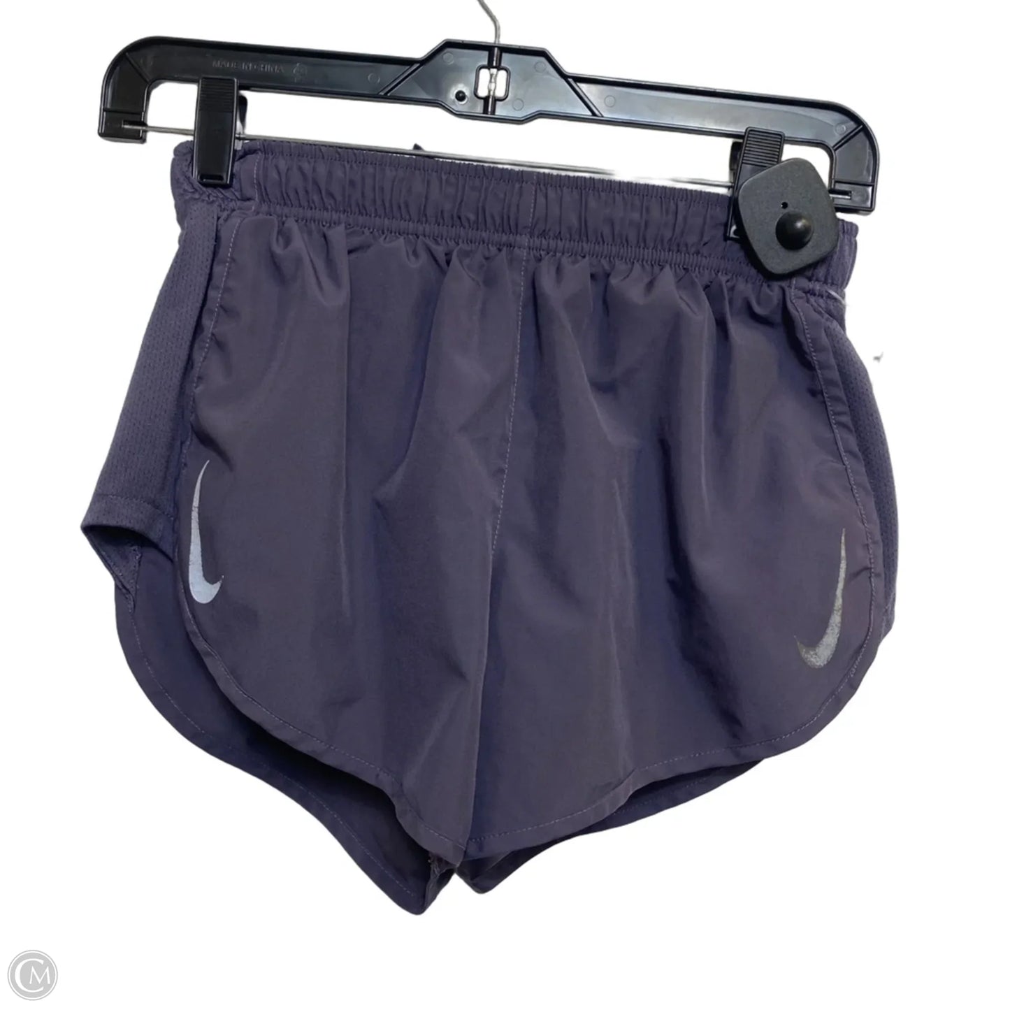Athletic Shorts By Nike Apparel In Purple, Size: S