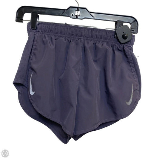 Athletic Shorts By Nike Apparel In Purple, Size: S