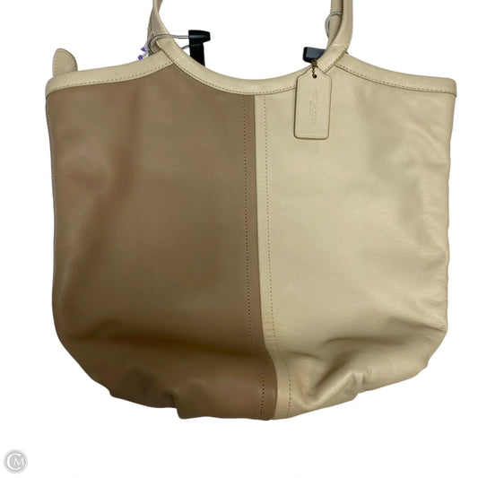 Handbag Designer By Coach, Size: Large