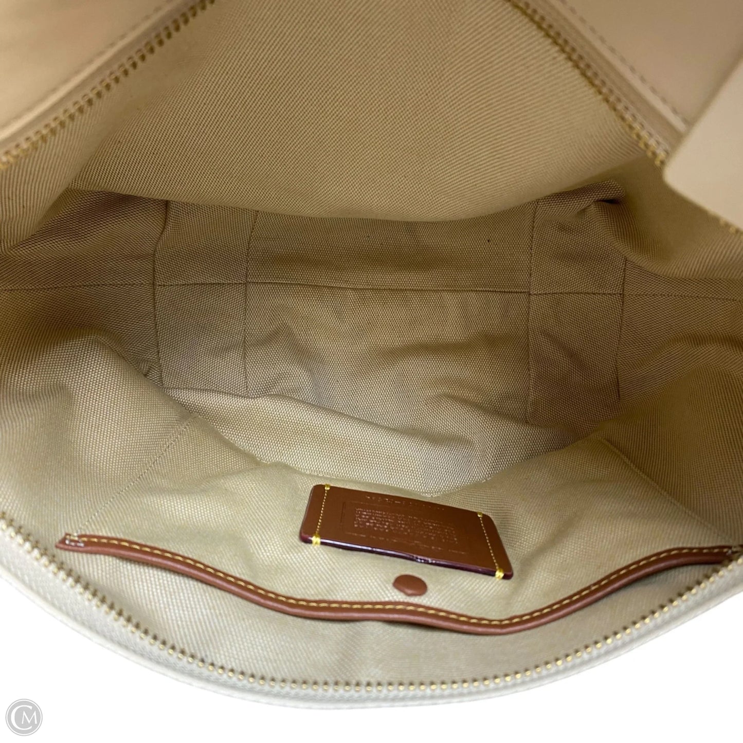 Handbag Designer By Coach, Size: Large