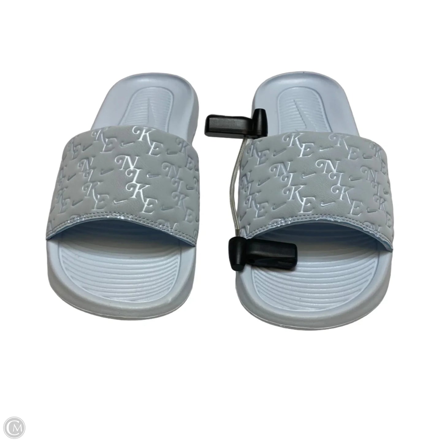 Sandals Flats By Nike In Blue, Size: 7