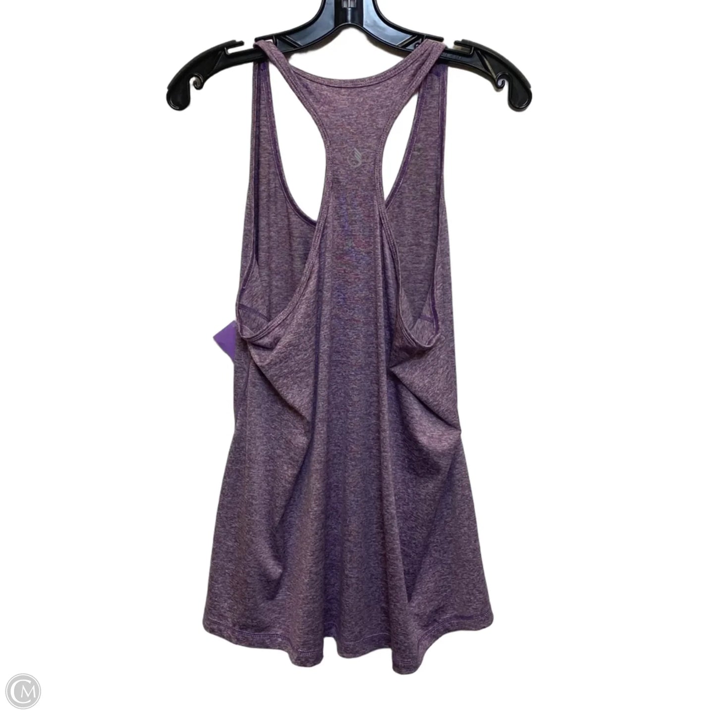 Athletic Tank Top By Icyzone In Purple, Size: 1x