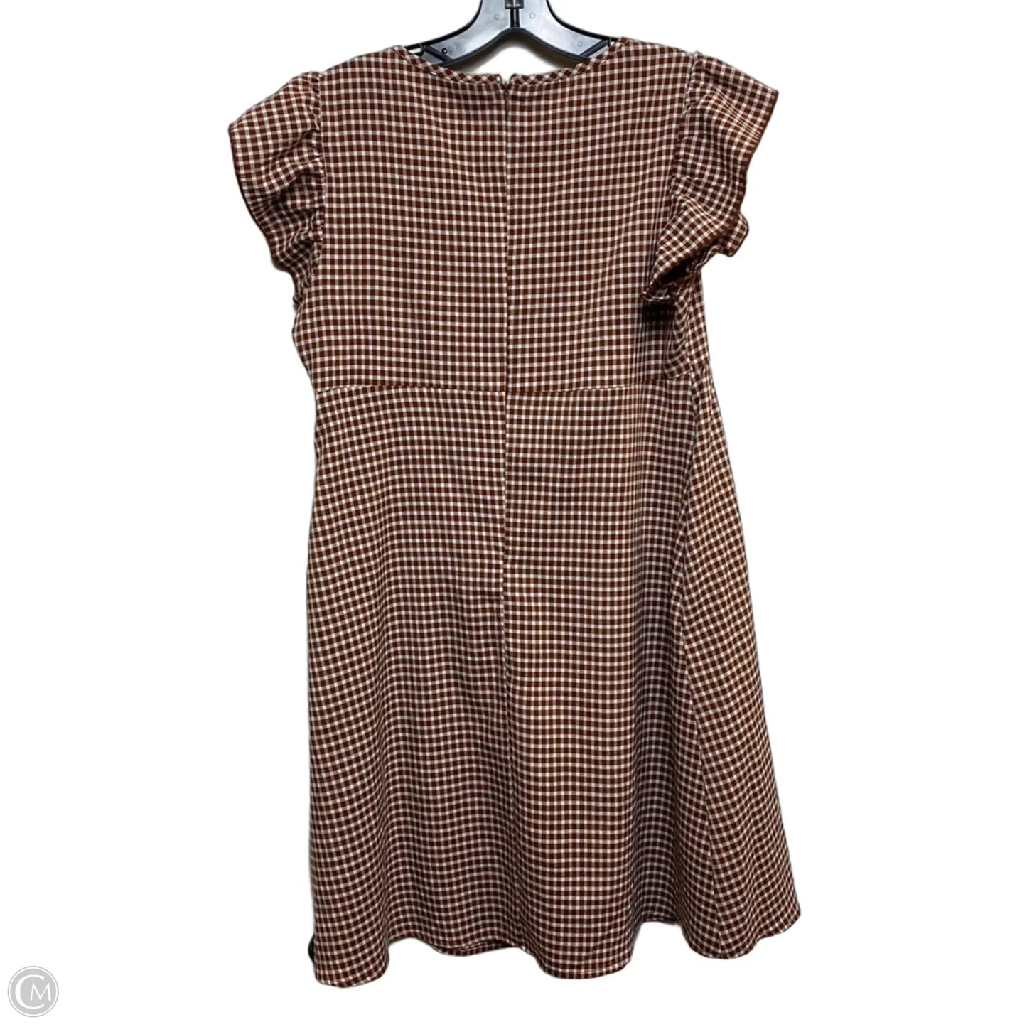 Dress Casual Short By Shein In Brown, Size: S
