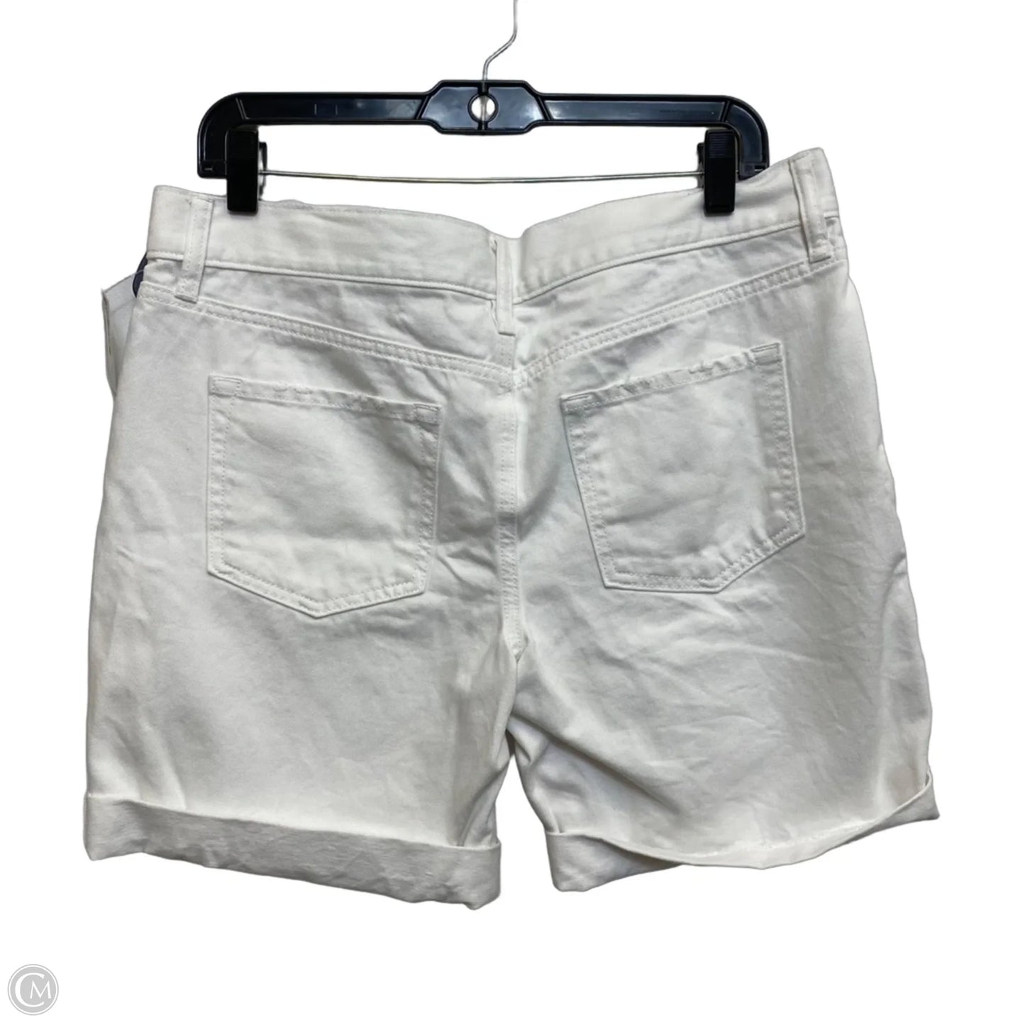 Shorts By Loft In White Denim, Size: 6