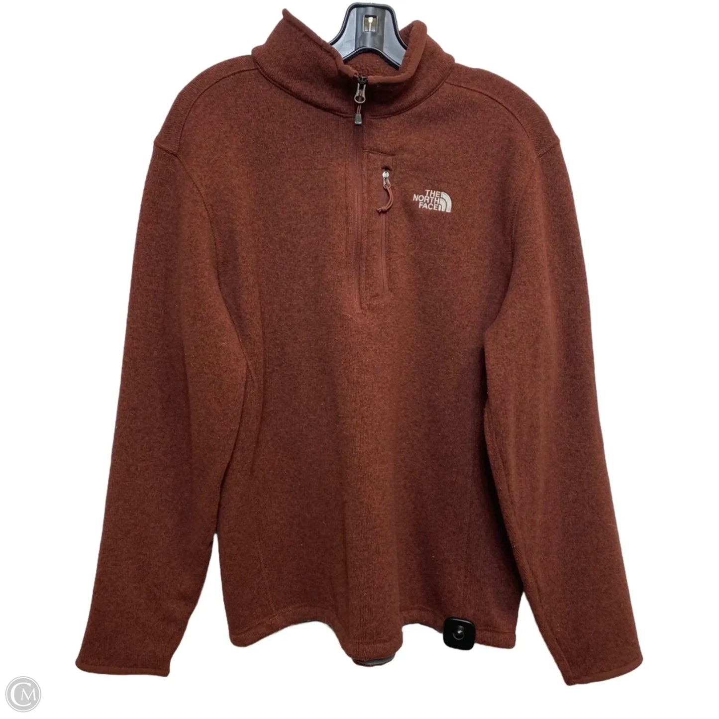 Athletic Jacket By The North Face In Red, Size: Xl