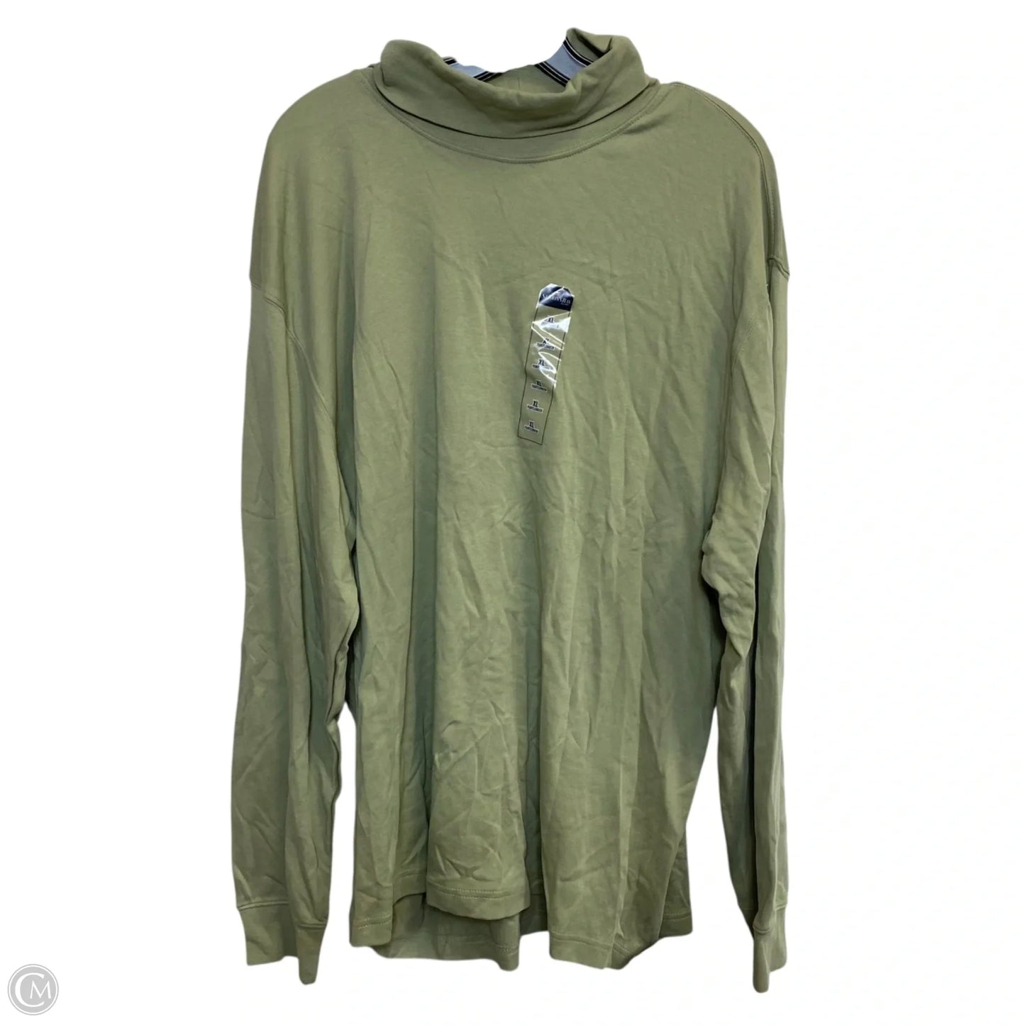 Top Long Sleeve By St Johns Bay In Green, Size: Xl