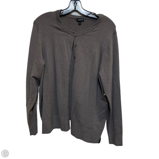 Cardigan By Torrid In Grey, Size: 1x