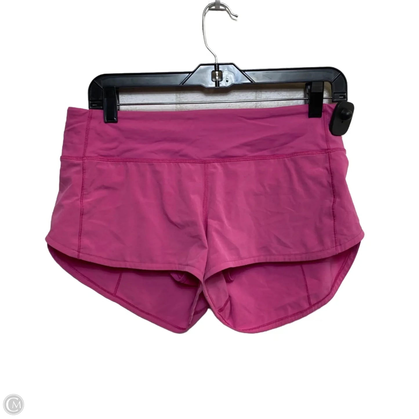 Athletic Shorts Designer By Lululemon In Pink, Size: S