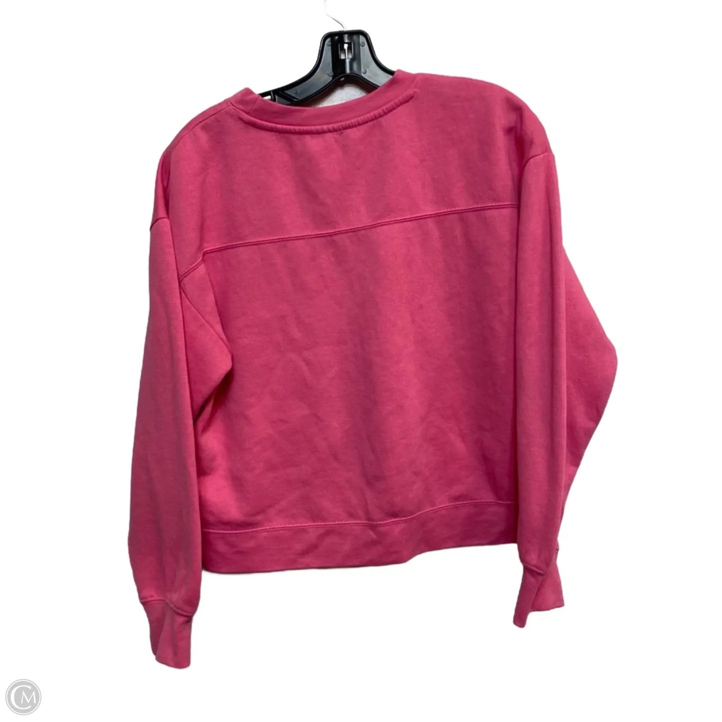 Sweatshirt Crewneck By Zara In Pink, Size: M