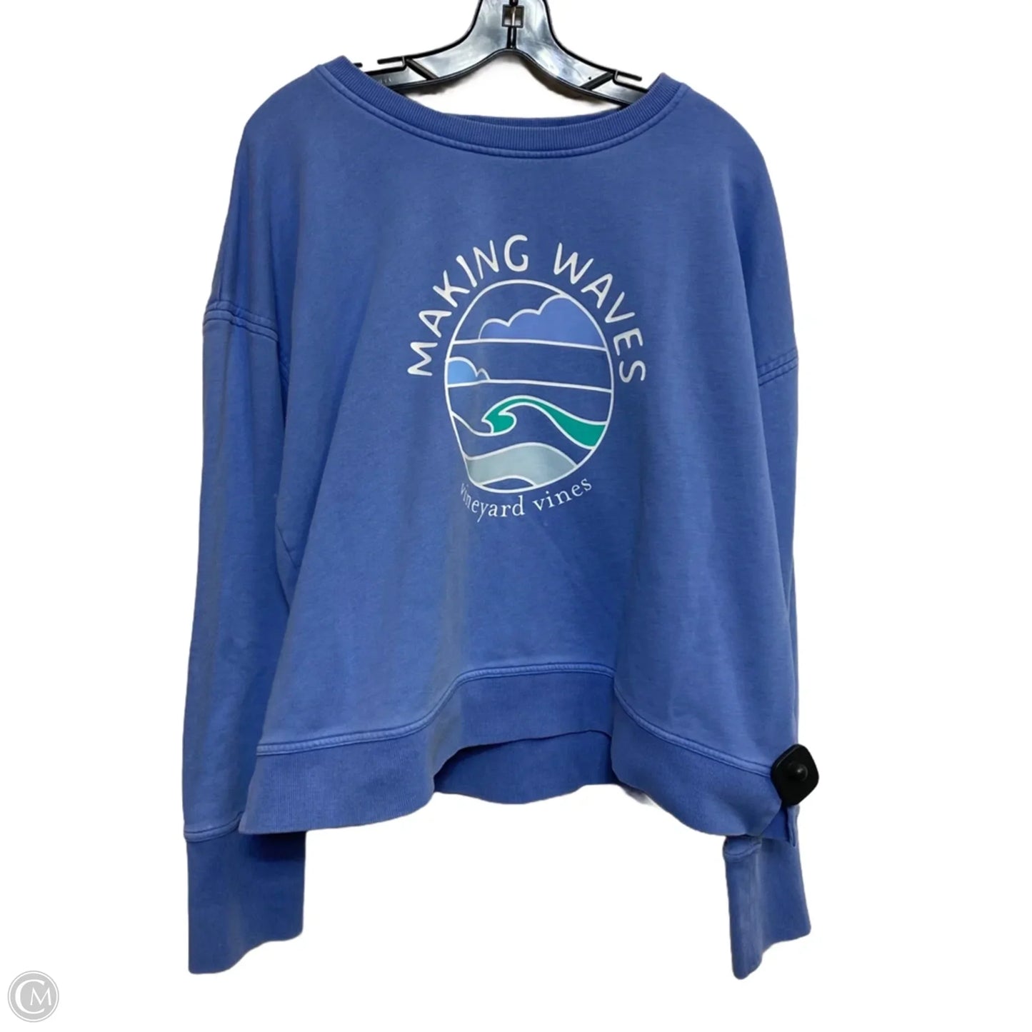 Sweatshirt Designer By Vineyard Vines In Blue, Size: Xl