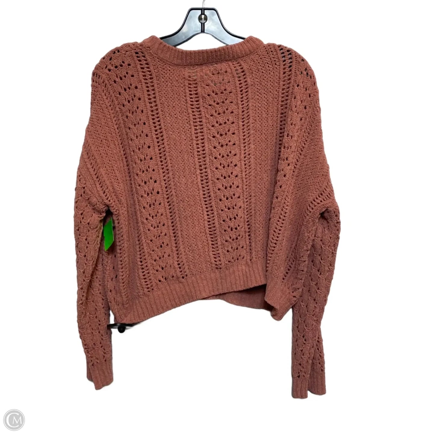 Sweater By Moral Fiber In Pink, Size: M