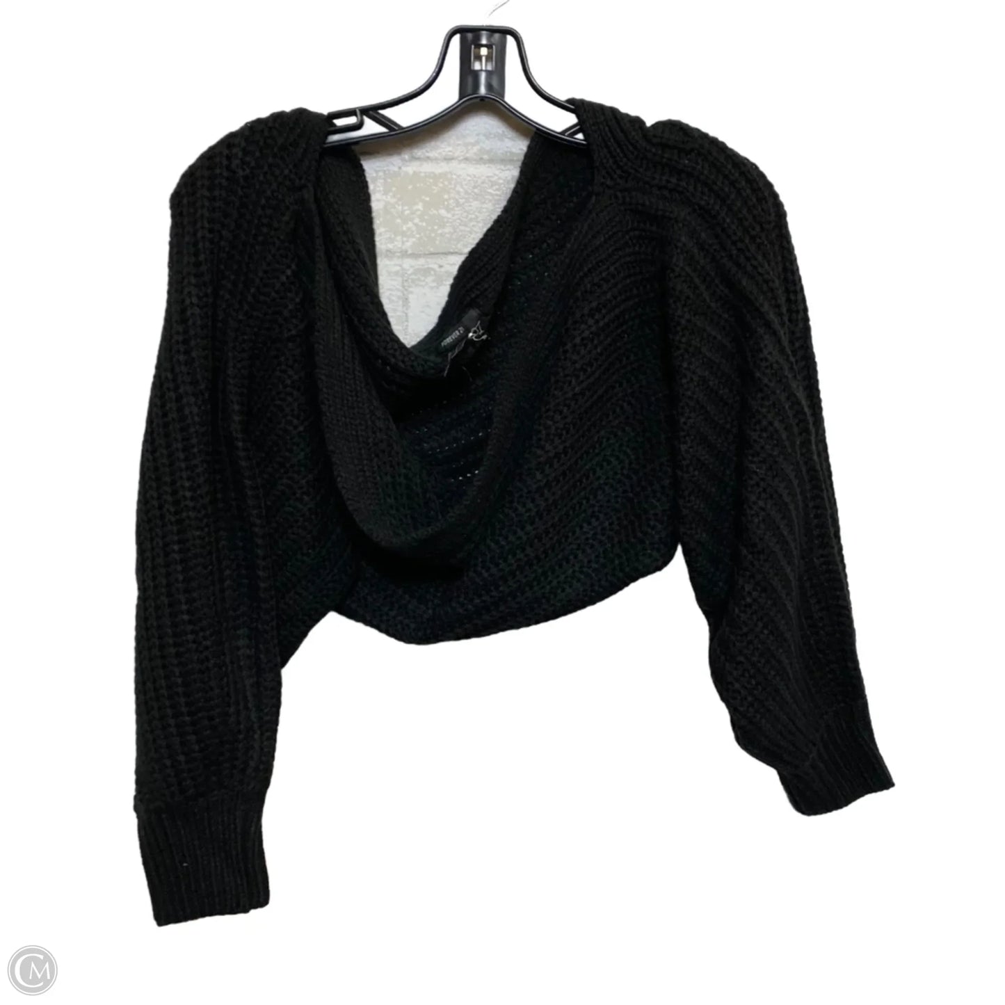 Cardigan By Forever 21 In Black, Size: S