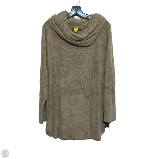 Sweater By Barefoot Dreams In Tan, Size: 1x