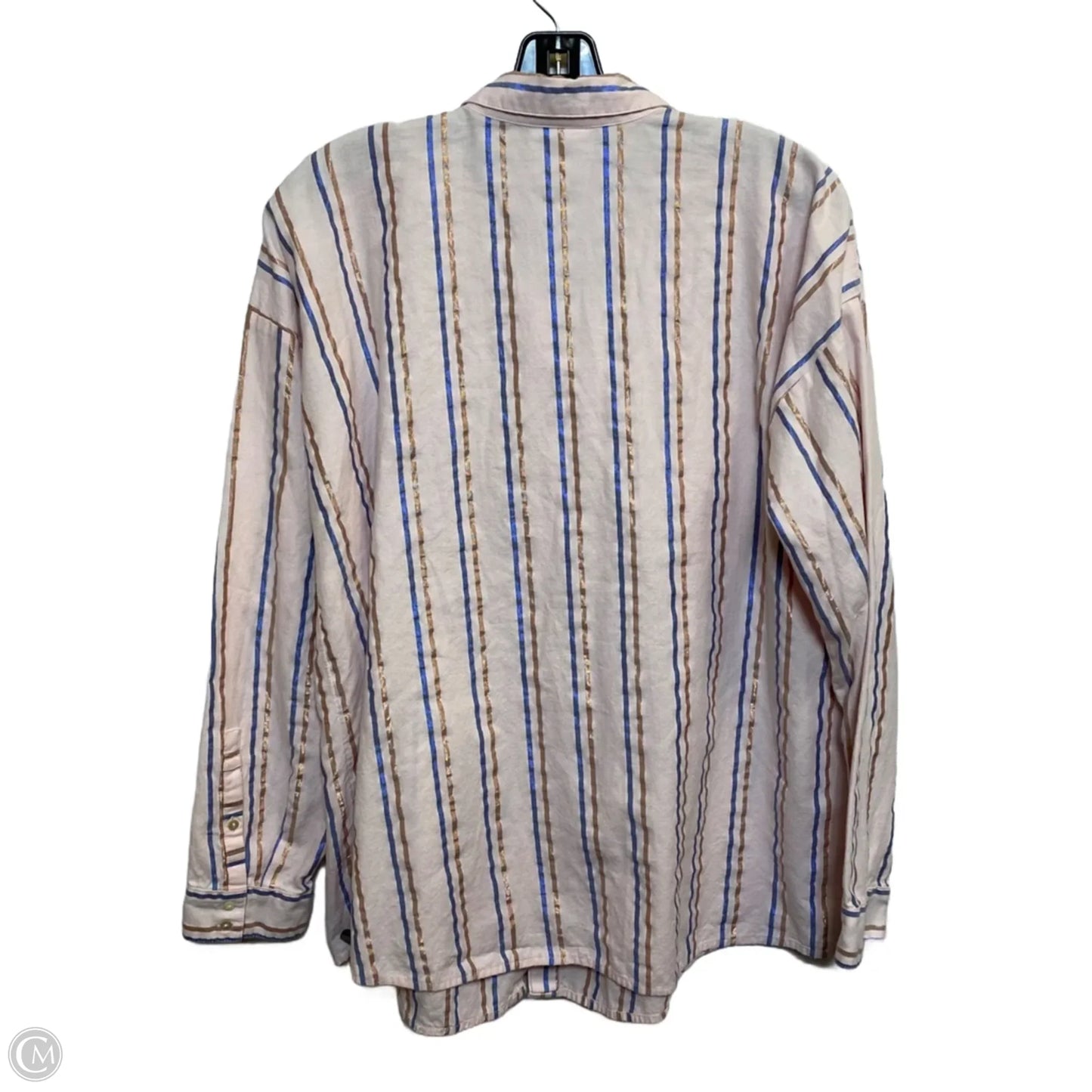 Top Long Sleeve By J. Jill In Pink, Size: L