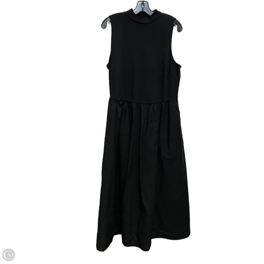 Dress Casual Maxi By A New Day In Black, Size: Xxl