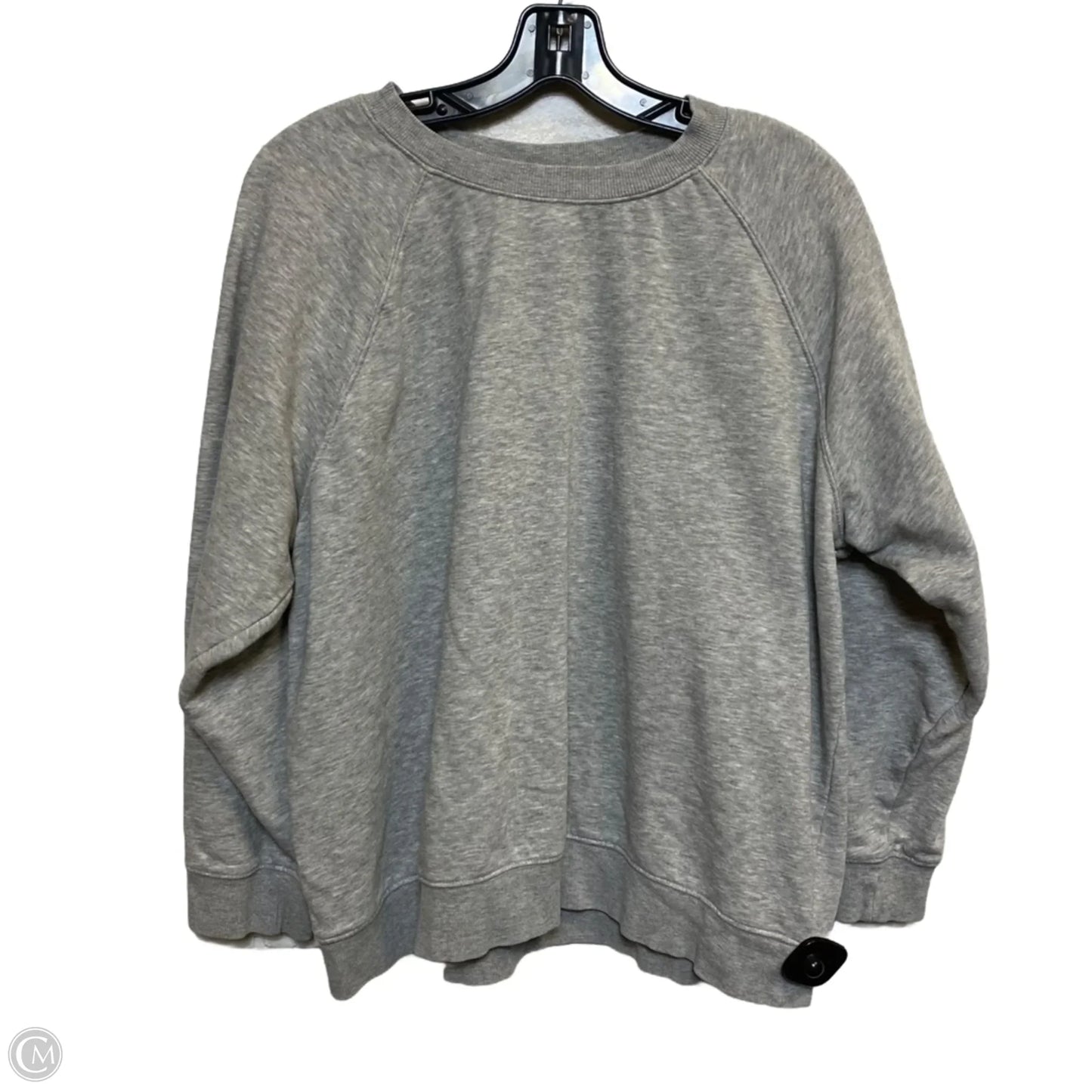 Sweatshirt Crewneck By H&m In Grey, Size: M