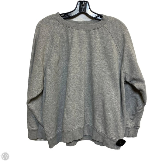 Sweatshirt Crewneck By H&m In Grey, Size: M