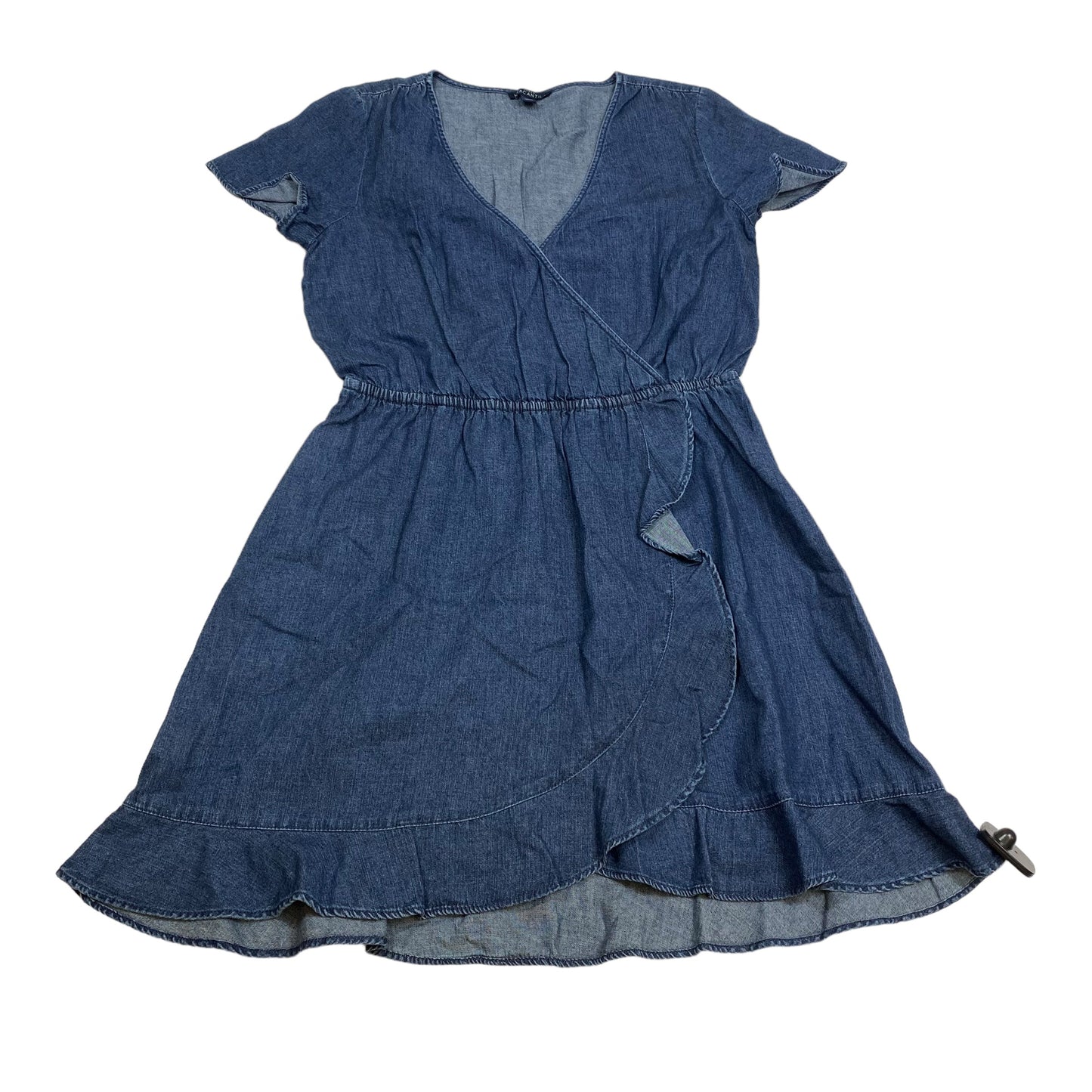 Blue Denim Dress Casual Short J. Crew, Size M