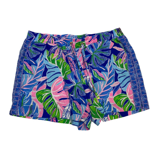 Shorts Designer By Lilly Pulitzer In Blue, Size: L