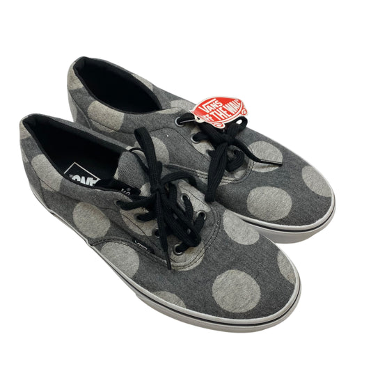 Shoes Sneakers Platform By Vans In Grey, Size: 9