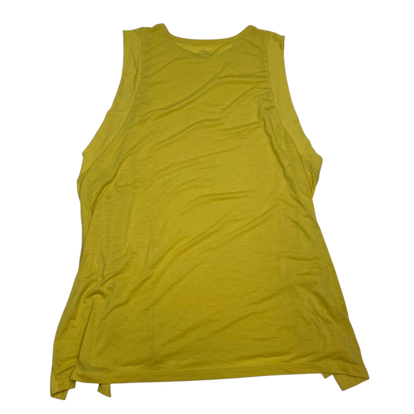 Athletic Tank Top By Old Navy In Yellow, Size: Xxl