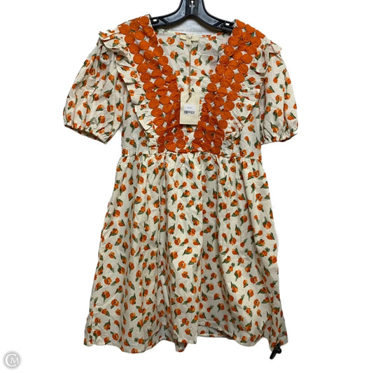 Dress Casual Short By Easel In Orange, Size: S