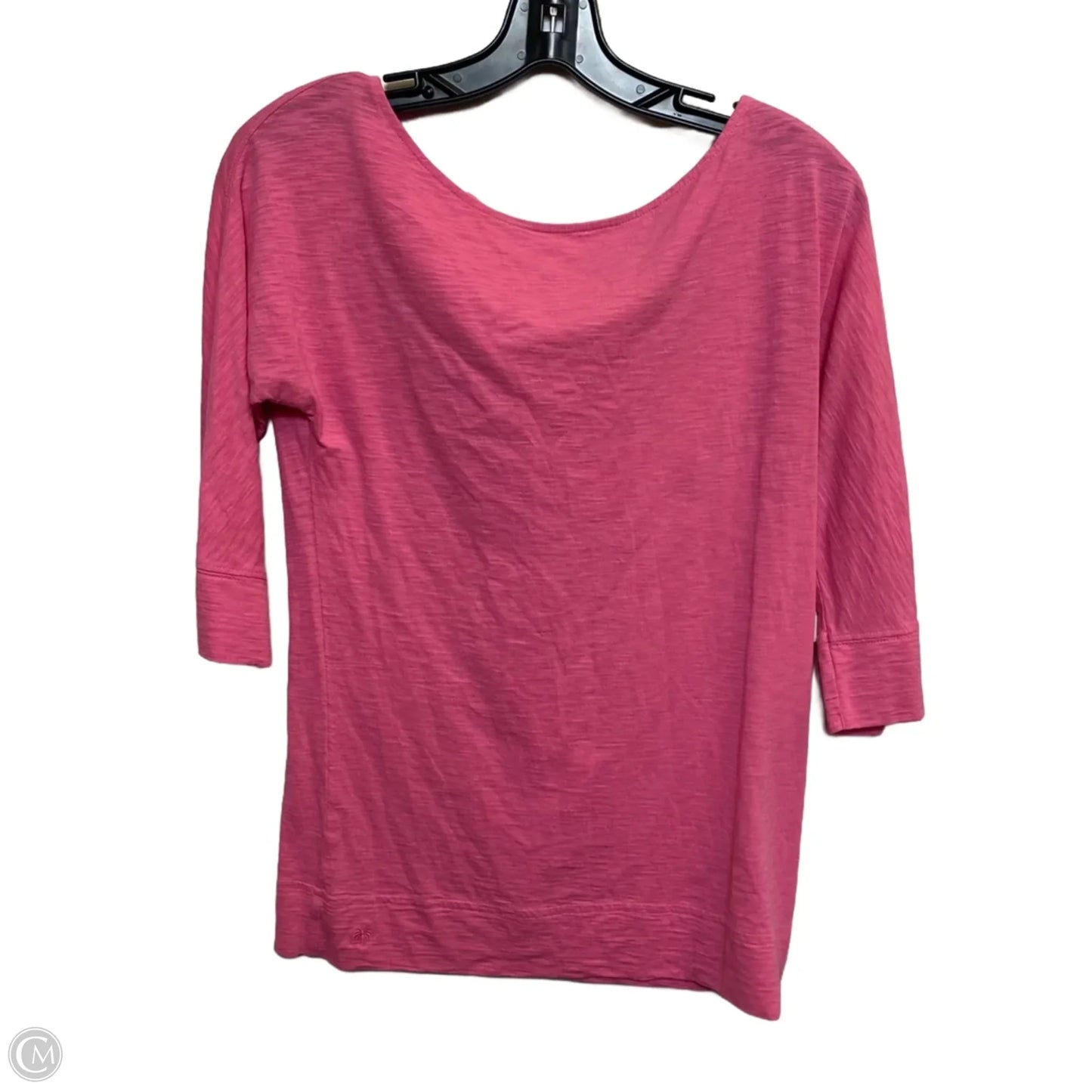 Top 3/4 Sleeve Designer By Lilly Pulitzer In Pink, Size: M