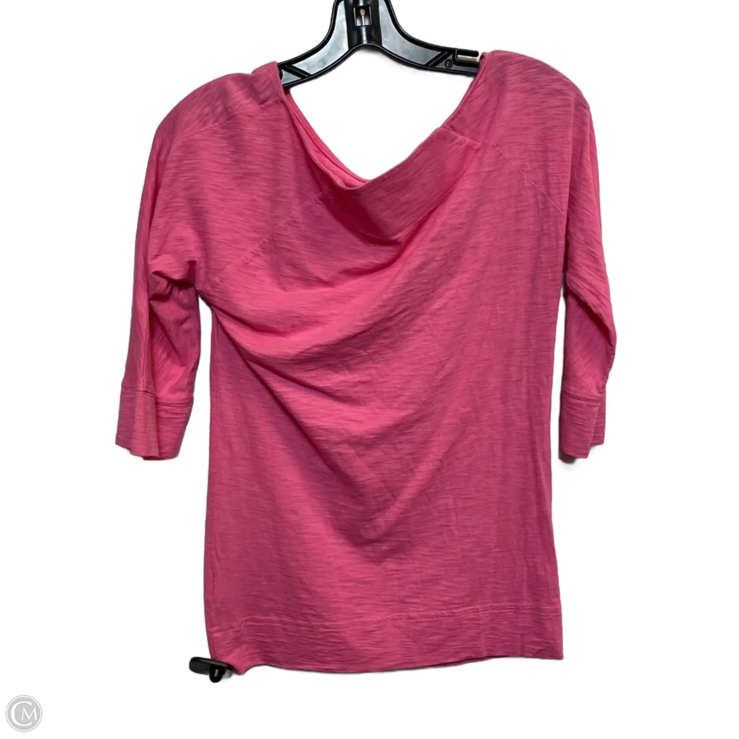 Top 3/4 Sleeve Designer By Lilly Pulitzer In Pink, Size: M