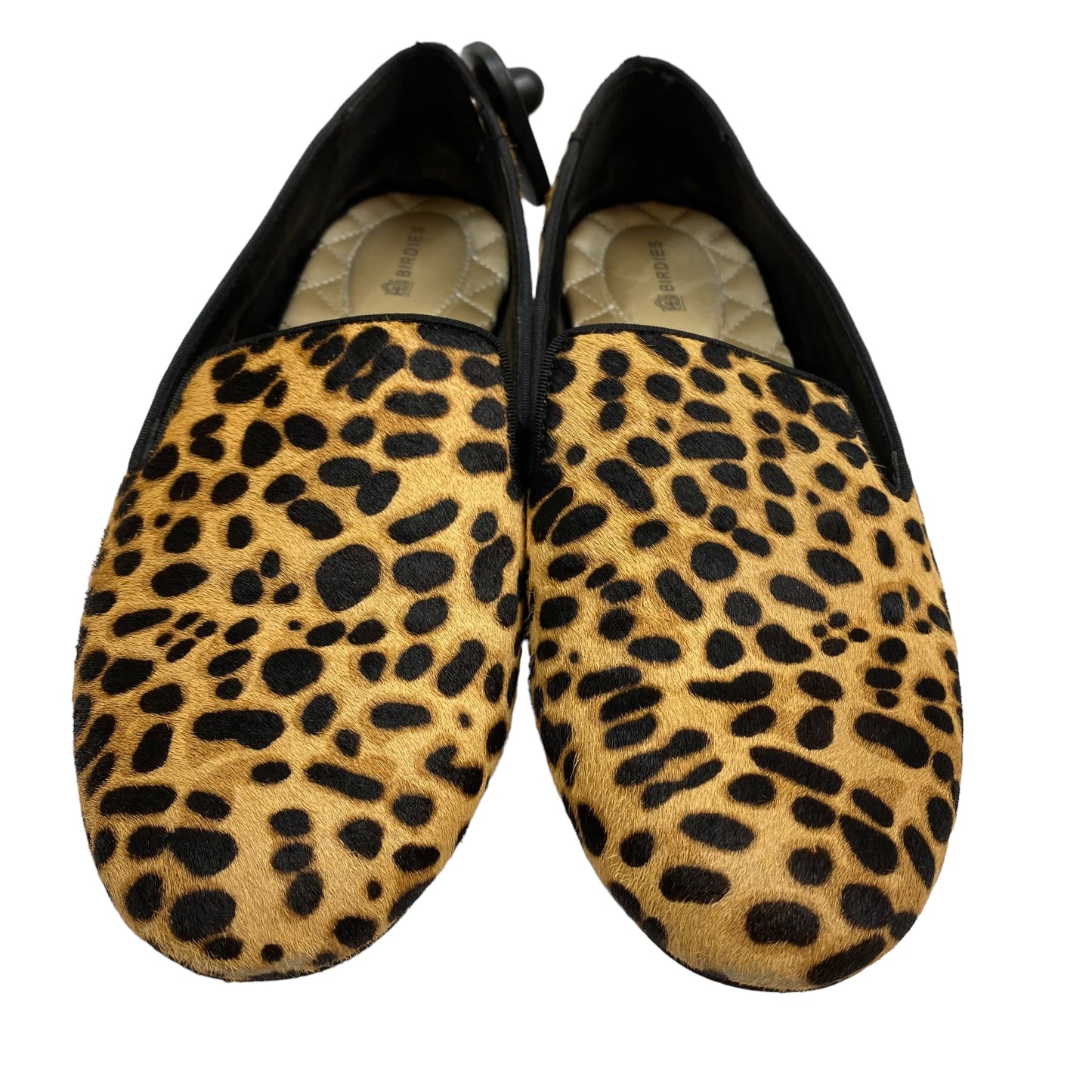 Animal Print Shoes Flats Birdies, Size 8