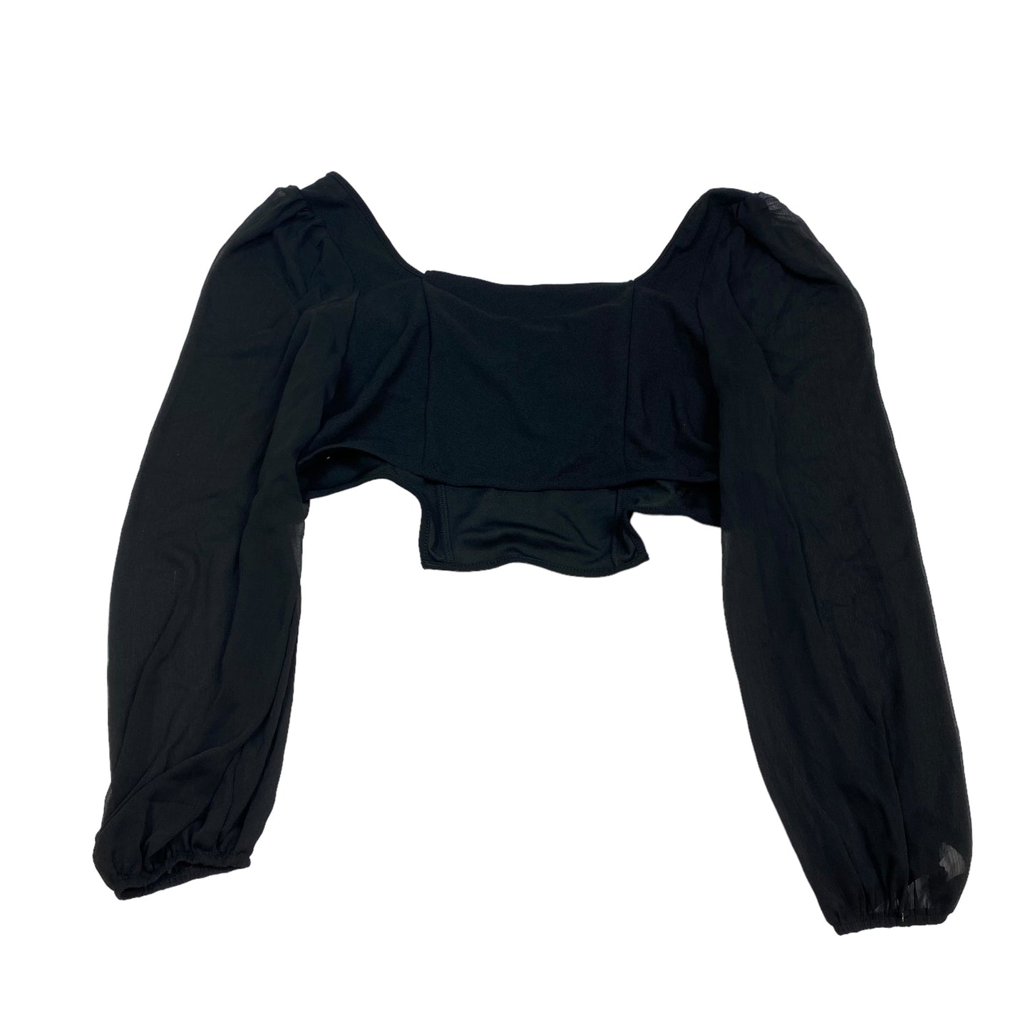 Black Top Long Sleeve Shein, Size 4x